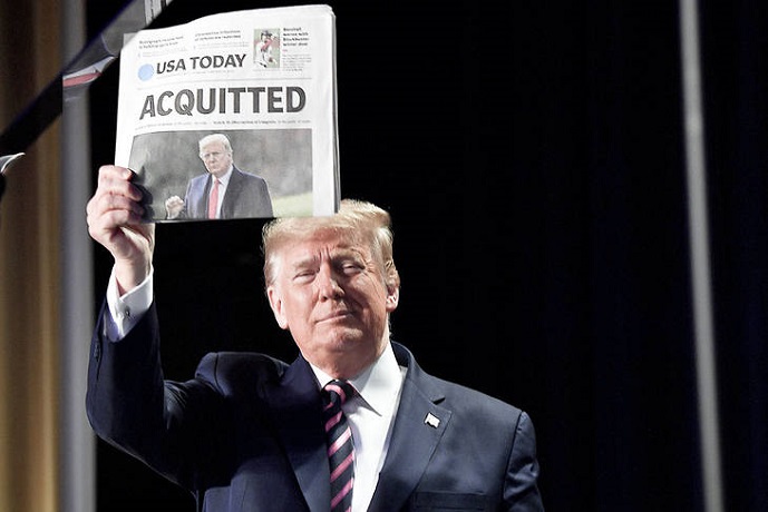 Trump, en su semana de gloria, va por la reelección