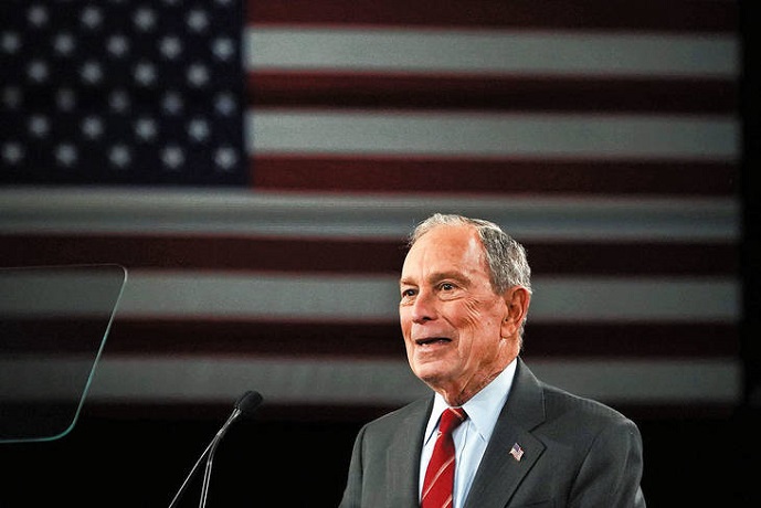 Bloomberg, con la billetera más grande que la de Trump