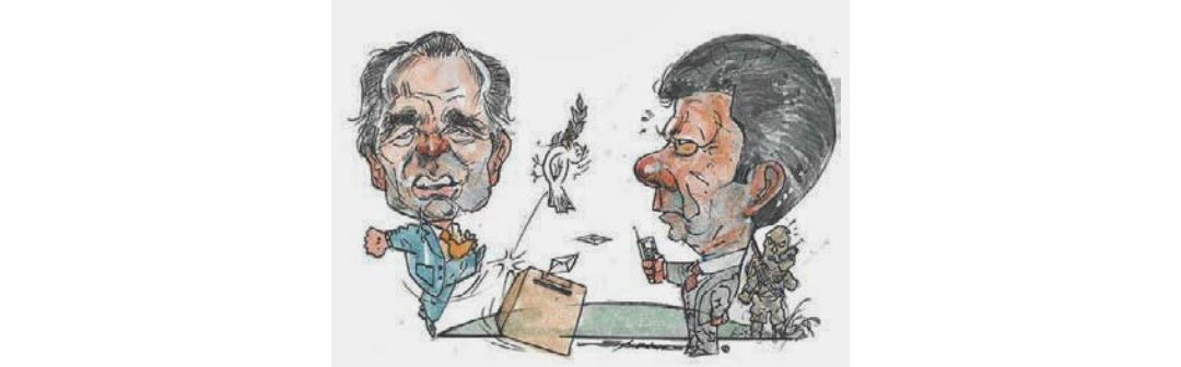 Colombia va a las urnas con el ruido de fondo de la guerra