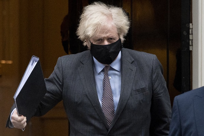 Johnson con los misiles nucleares de punta