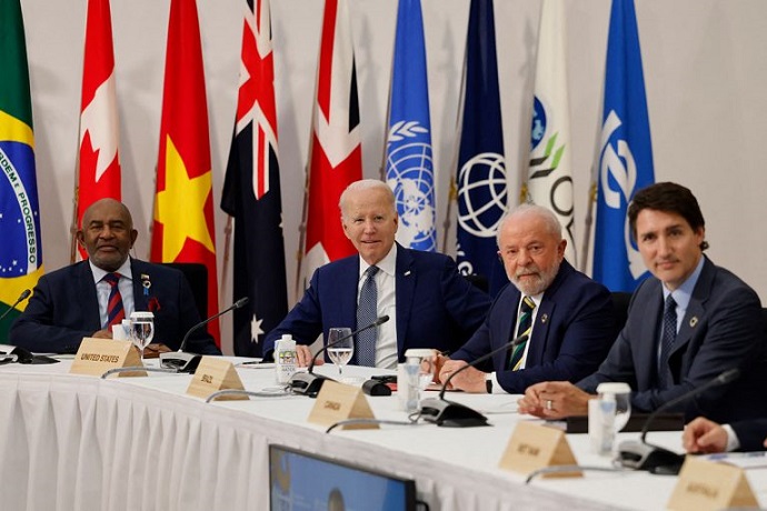 Los líderes del G7 denuncian la amenaza nuclear de China y Rusia… desde Hiroshima