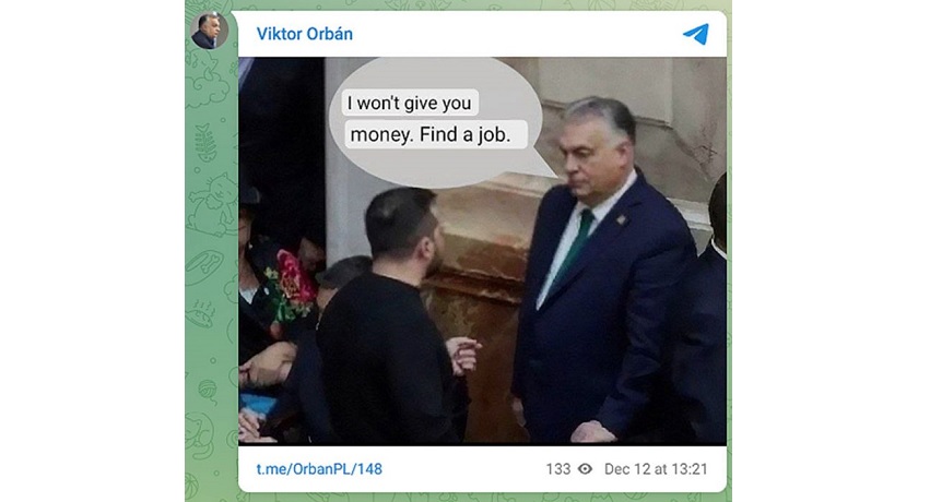 Orban bloquea el ingreso de Ucrania a la UE