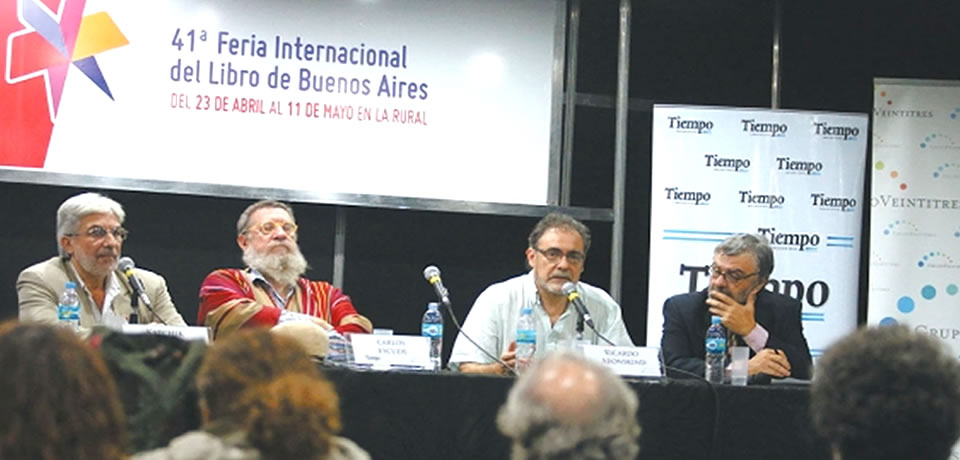 La integración en debate: Aronskind, Escudé, DerGoughassian en la Feria del Libro