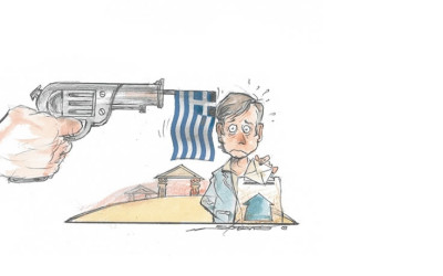 Los griegos votan con una pistola en la cabeza