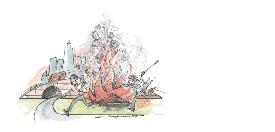 El otro lado del Eurotunel