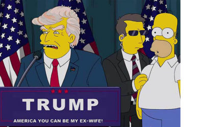 Donald Trump, presidente de Springfield