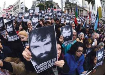 Señales peligrosas en la desaparición Santiago Maldonado