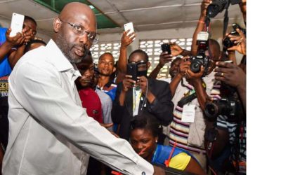 El Balón de Oro que puede ser presidente de Liberia