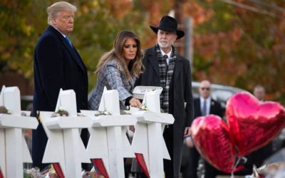 Los músicos no quieren a Trump, familiares de las víctimas de la masacre en la sinagoga tampoco