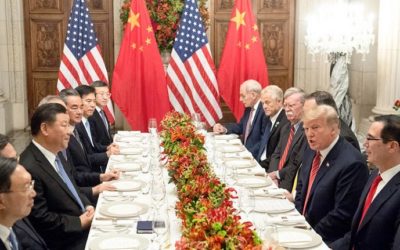 Al final hubo tregua tras una cumbre de dos horas entre el presidente chino y Trump