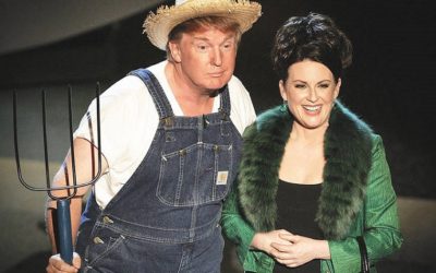 Trump se viste de granjero y anuncia el retiro de tropas