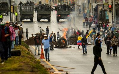 Las comunidades indígenas también dictaron un estado de excepción en Ecuador