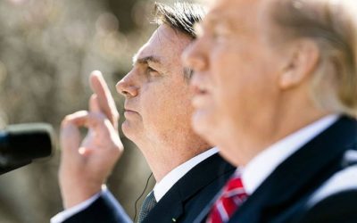 Bolsonaro busca con Trump el aire que le quita la economía brasileña