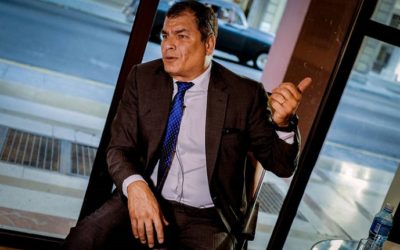 Rafael Correa recurre a la estrategia CFK y presentó una fórmula como vice de un joven de 35 años