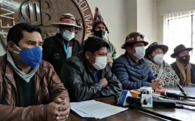 Buscan garantizar una salida democrática para Bolivia