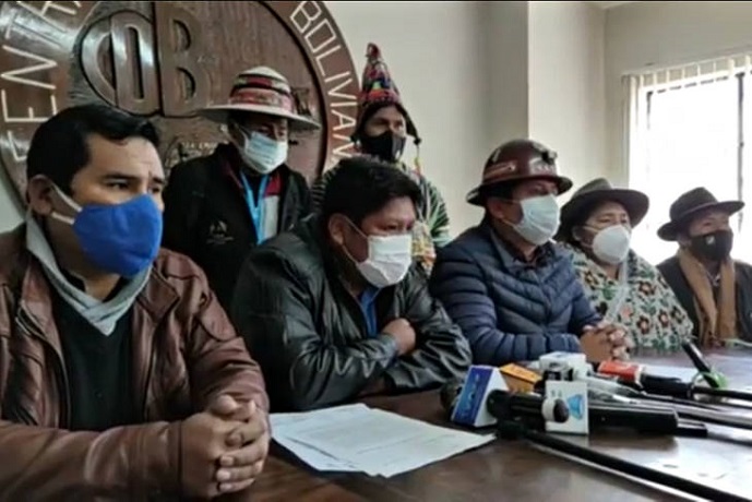 Buscan garantizar una salida democrática para Bolivia