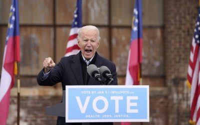 Biden busca desesperadamente un empate en el Senado con las dos bancas por Georgia