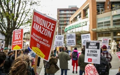 Los camioneros de EE UU lideran la construcción de un sindicato en Amazon