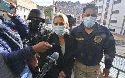 Bolivia: detuvieron por golpista a la expresidenta de facto