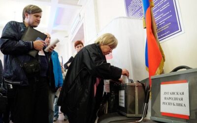 Con la movilización y los referendos, Rusia extiende sus fronteras