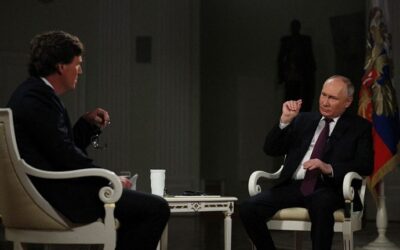 Putin remueve el avispero en una entrevista con el presentador Tucker Carlson