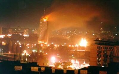 La OTAN celebra sus 75 años y le recuerdan los 25 del bombardeo a Belgrado