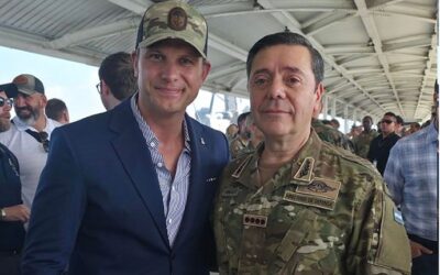 Presti y Monroe fueron a Panamá