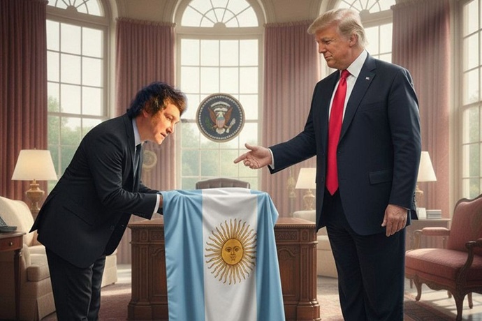 Milei, entre Malvinas y Groenlandia